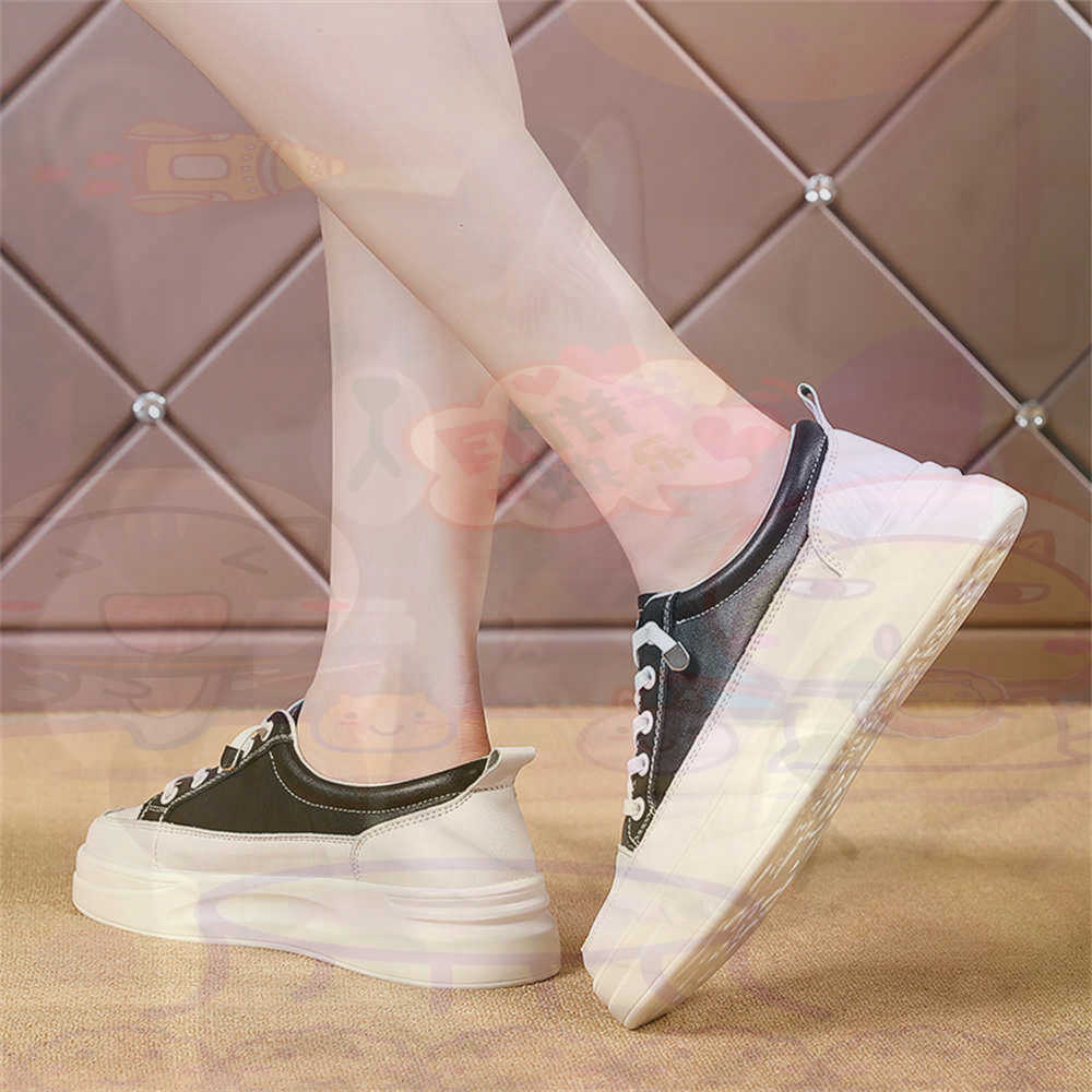 Wedding Supply Canada - Sepatu Pantofel Chunky Berenda Sepatu Olahraga