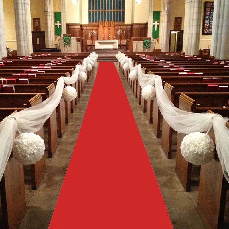 Aisle Runner White - Karpet Pernikahan Cocok untuk Pesta, Aula