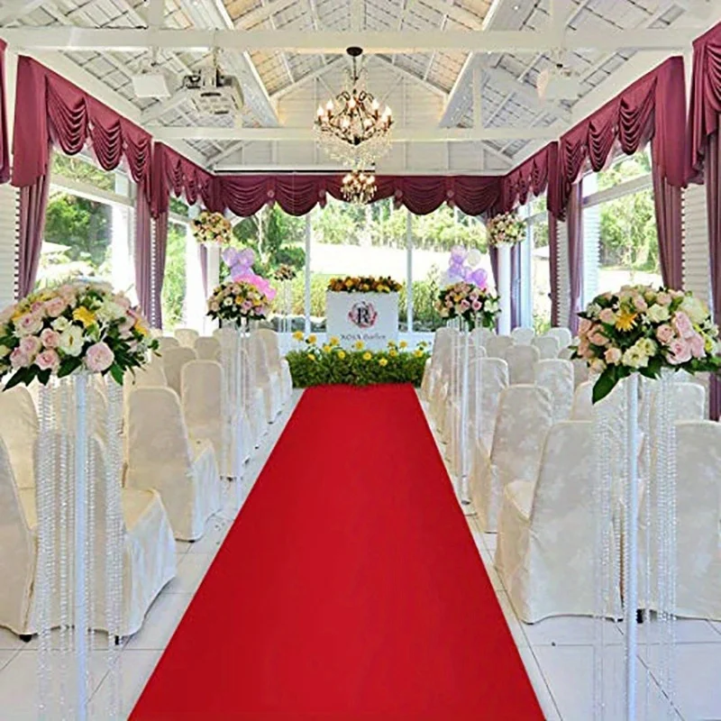 Aisle Runner White - Karpet Merah untuk Upacara, Karpet Panggung