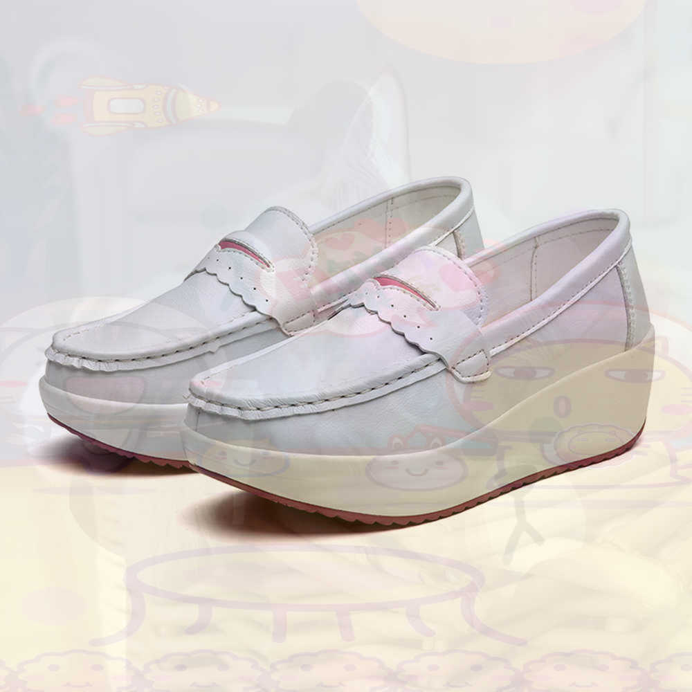 Wedding Supply Canada - Plataform Sepatu Kets Merah Muda Musim