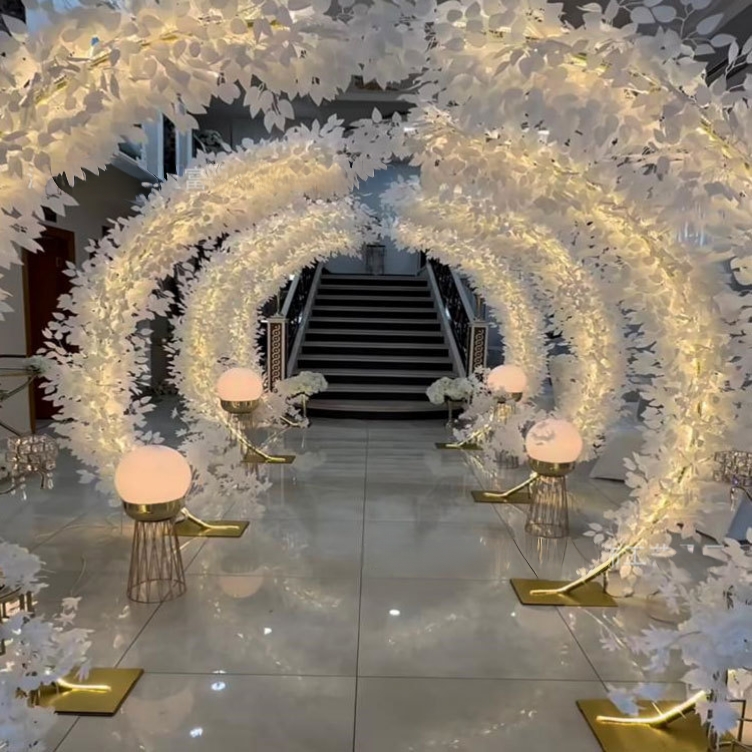 Wedding Balloon Arch - Standing Balon Dekorasi Pernikahan, Bingkai Logam