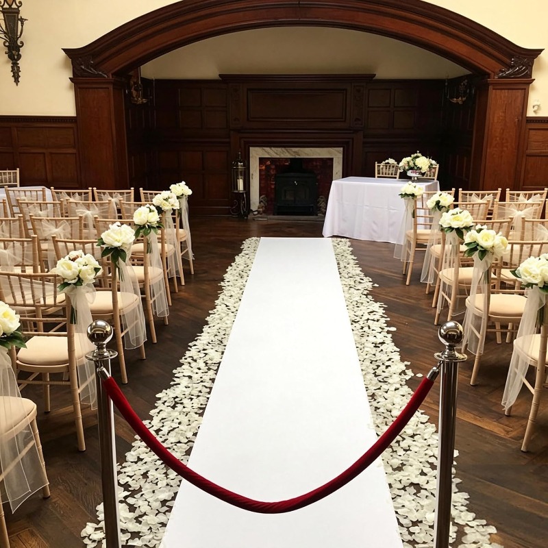 Karpet Lorong Putih, Digunakan - Aisle Runner White ulasan dan harga