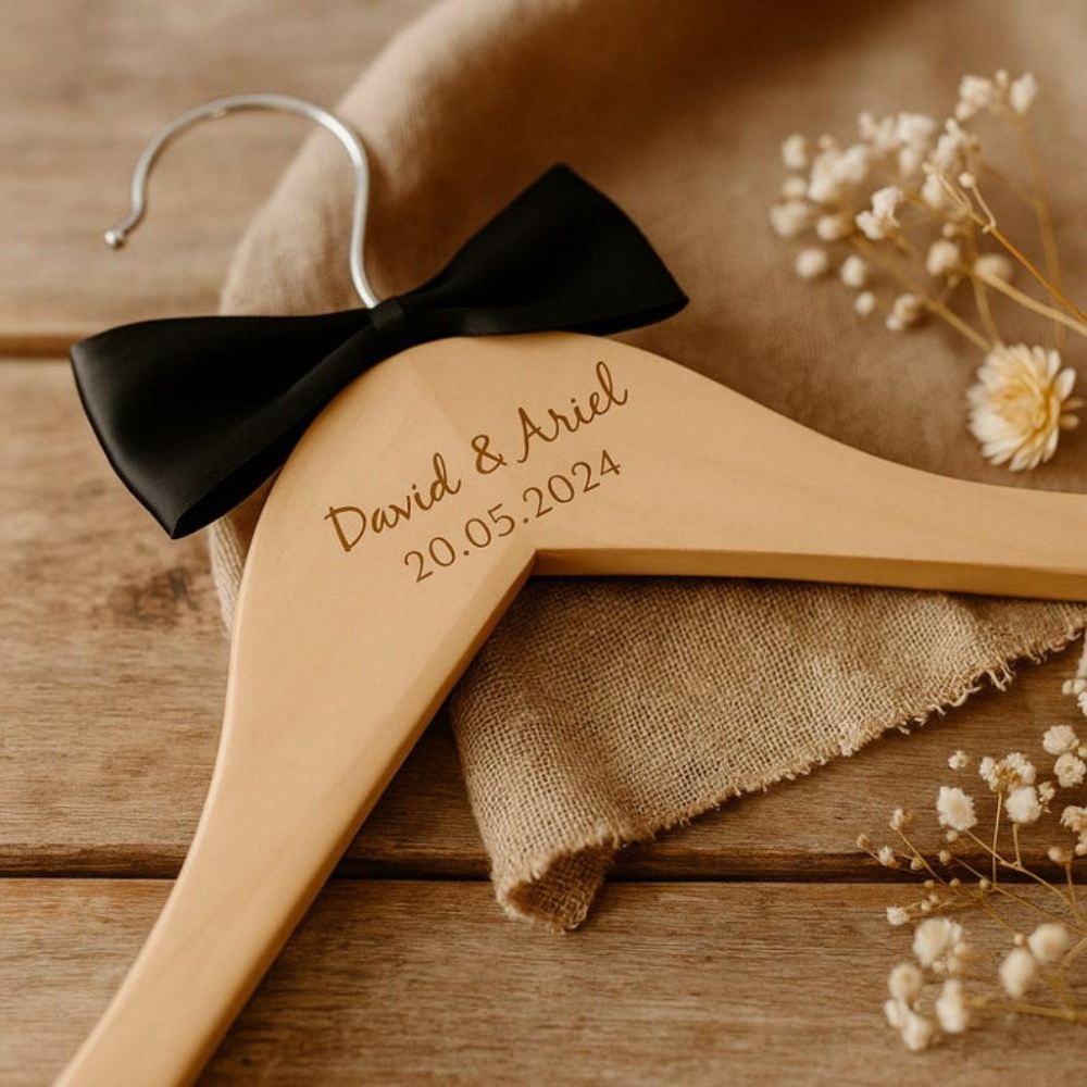 Gantungan Baju Pengantin Pria  - Champagne Tower Set ulasan dan harga