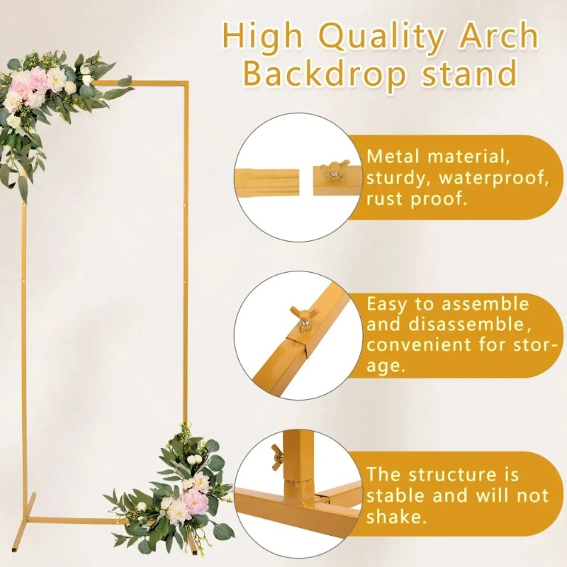 Stand Lengkung Pernikahan 6.6F - Wedding Balloon Arch ulasan dan harga