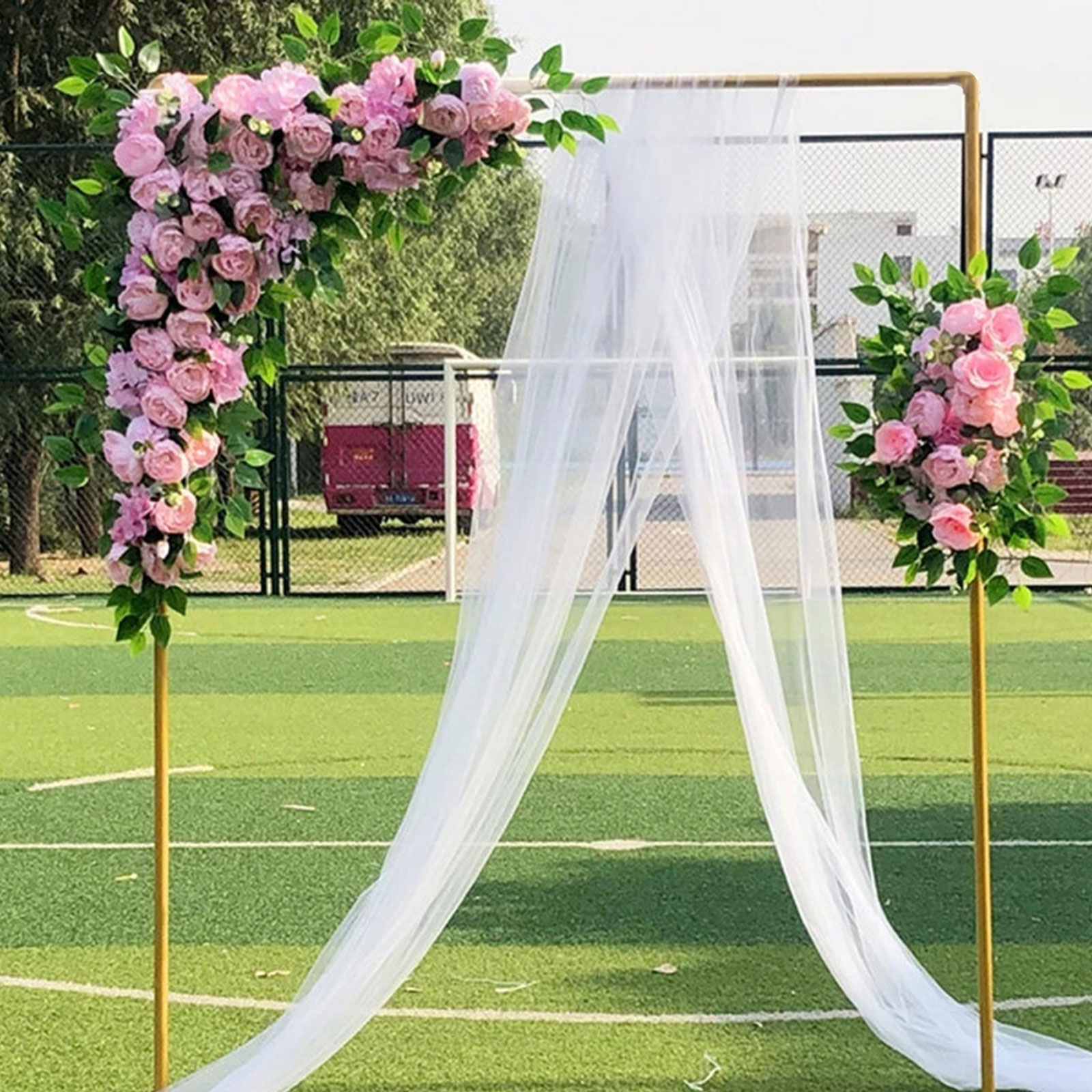 2.1x2m / 79x83 inci emas perni - Wedding Balloon Arch ulasan dan harga