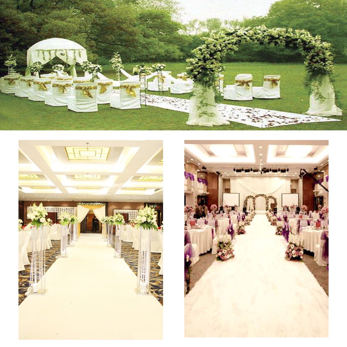 Karpet Putih Pernikahan Karpet - Aisle Runner White ulasan dan harga