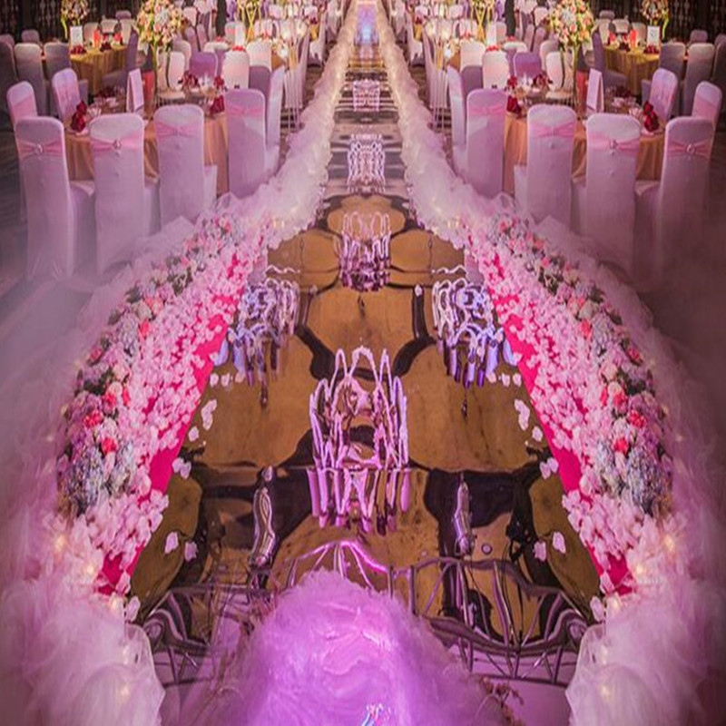 Dekorasi Pernikahan Putih Eleg - Aisle Runner White ulasan dan harga