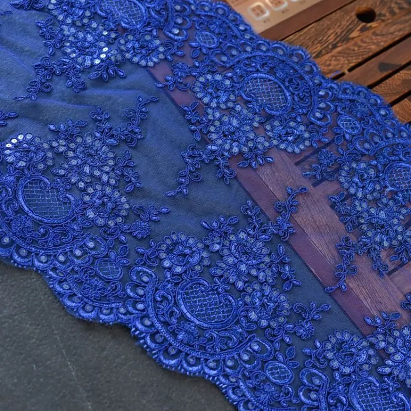 Kain Renda Payet Multiwarna Be - Table Runner Sequin ulasan dan harga