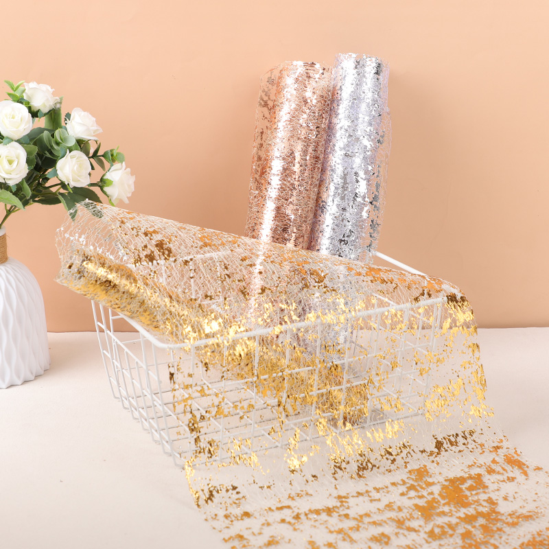 Taplak Meja Emas Metalik Tapla - Table Runner Sequin ulasan dan harga