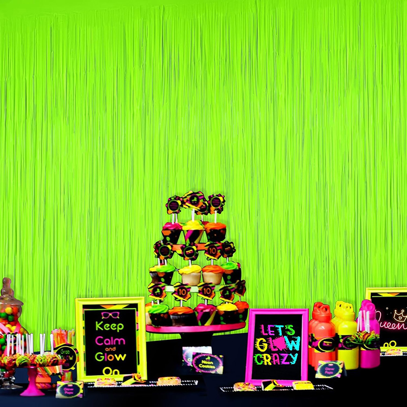 Latar Belakang Tirai Pinggiran - Wedding Backdrop Curtain ulasan dan harga