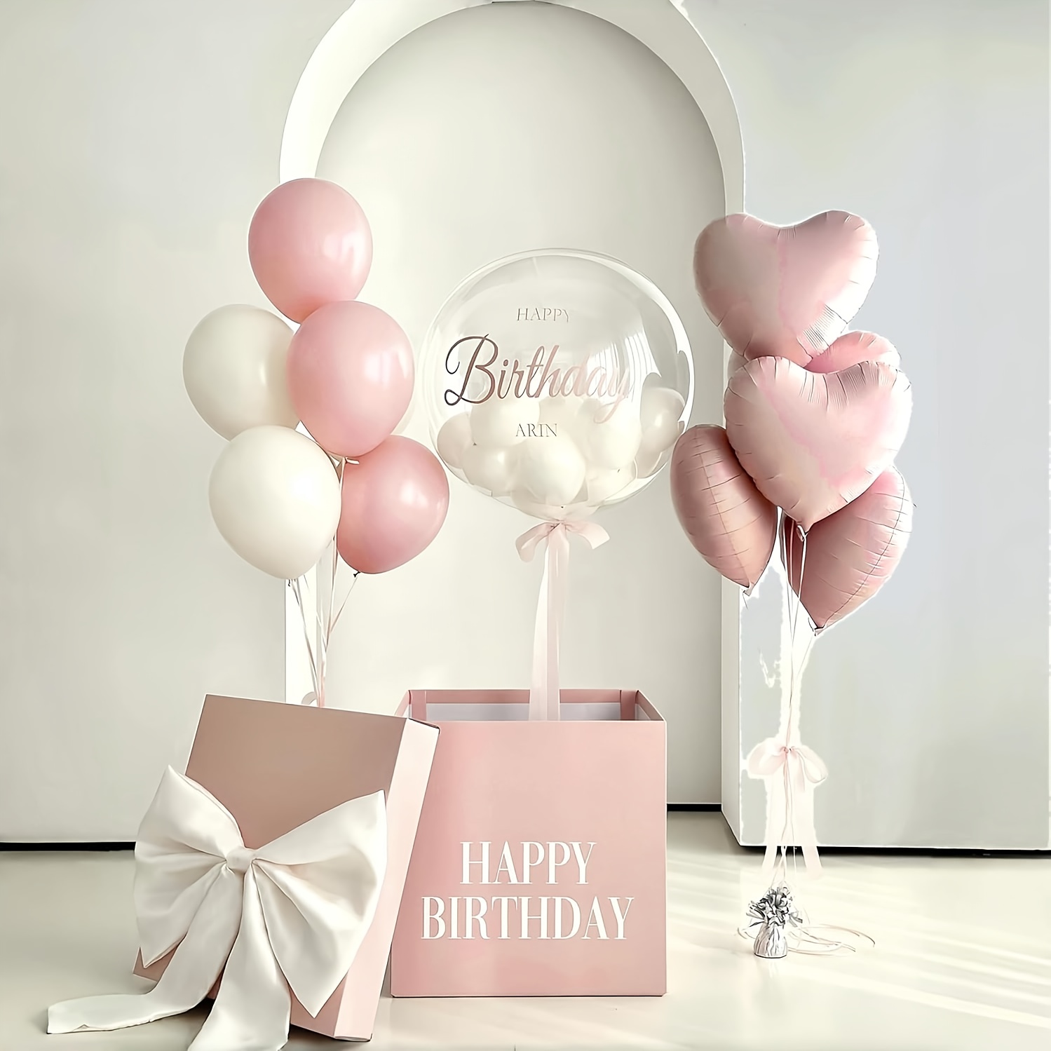 34pcs Balon Latex Foil Bentuk  - Wedding Supply Bulk ulasan dan harga