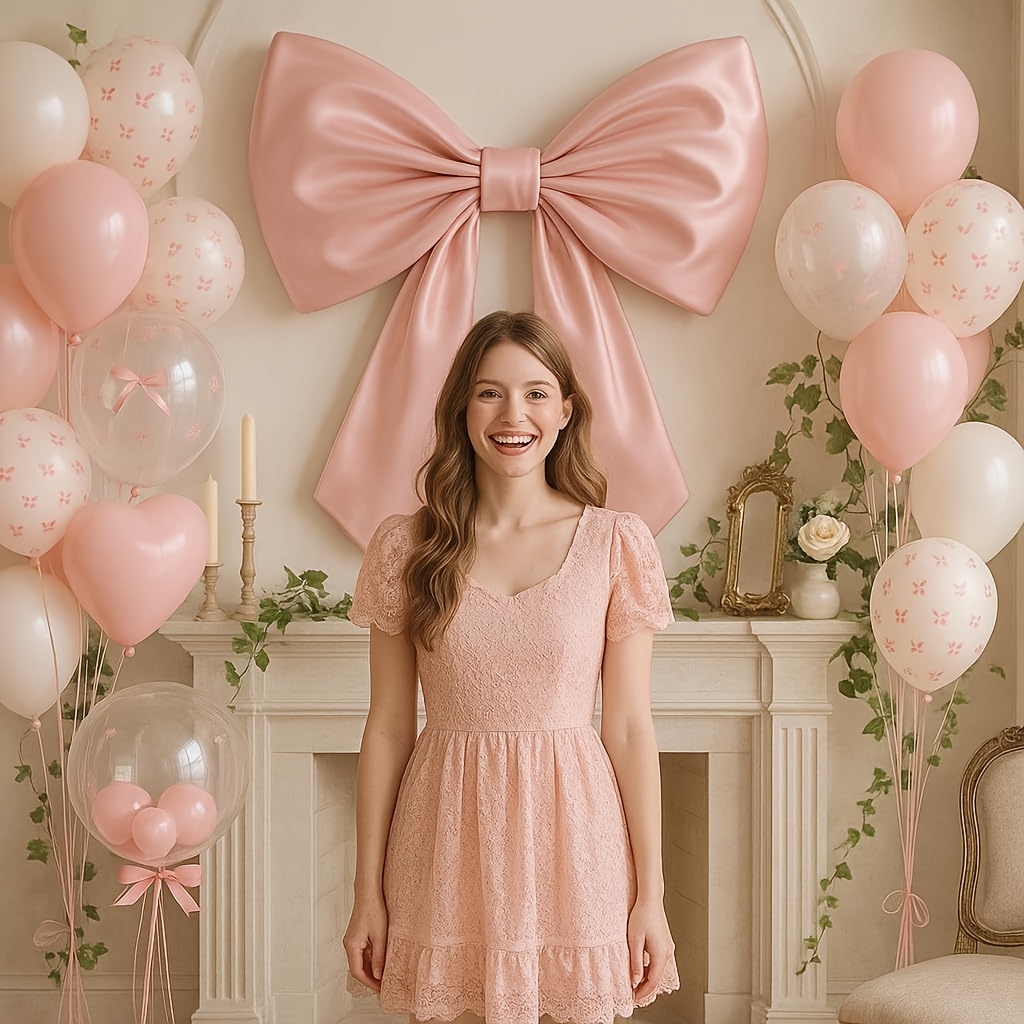 34pcs Balon Latex Foil Bentuk  - Wedding Supply Bulk ulasan dan harga