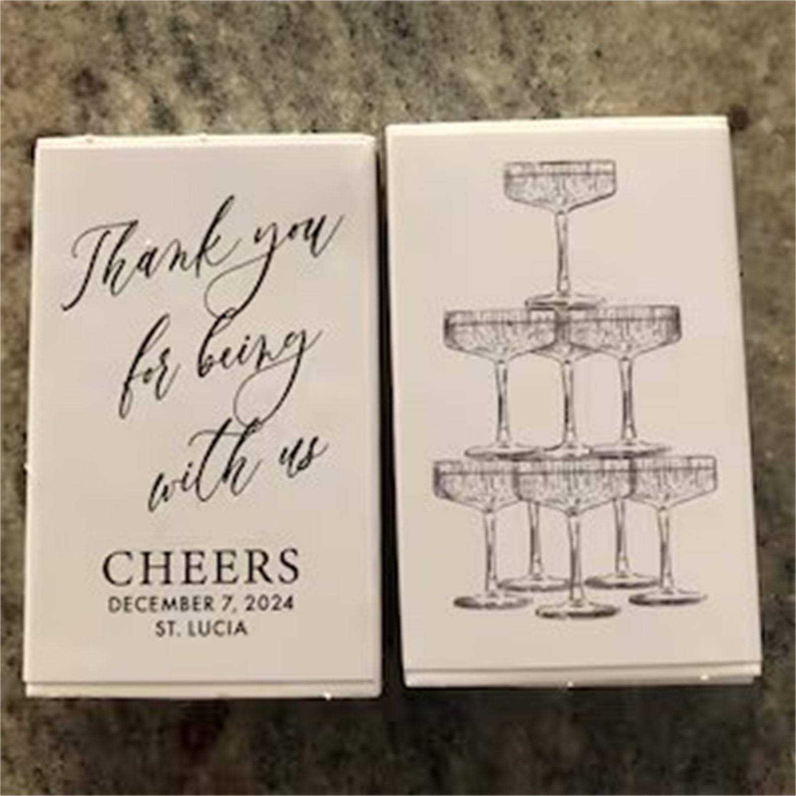 Kotak Korek Api Personal SET 5 - Champagne Tower Set ulasan dan harga