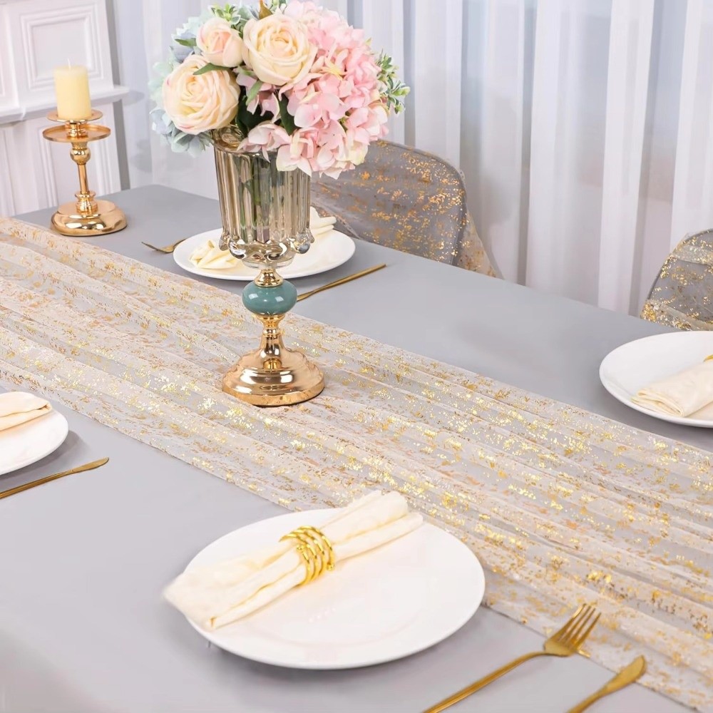 Taplak Meja Pesta Ulang Tahun  - Table Runner Sequin ulasan dan harga