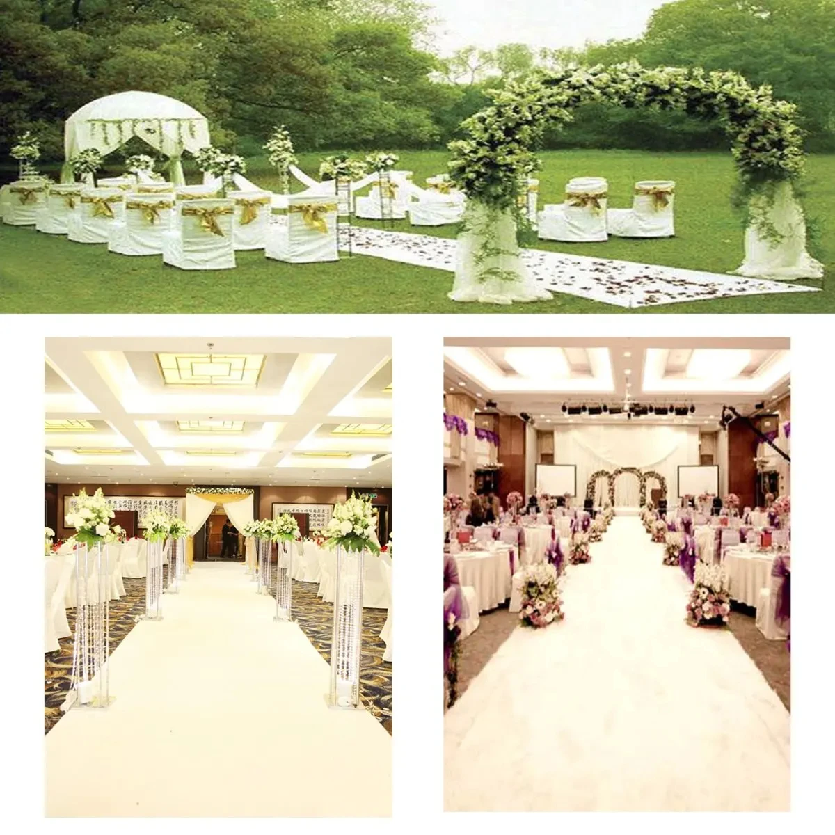 Karpet panjang kustom karpet p - Aisle Runner White ulasan dan harga