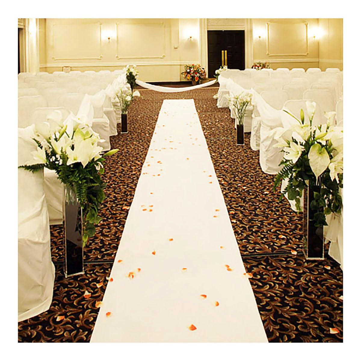 Karpet putih pernikahan Anti s - Aisle Runner White ulasan dan harga