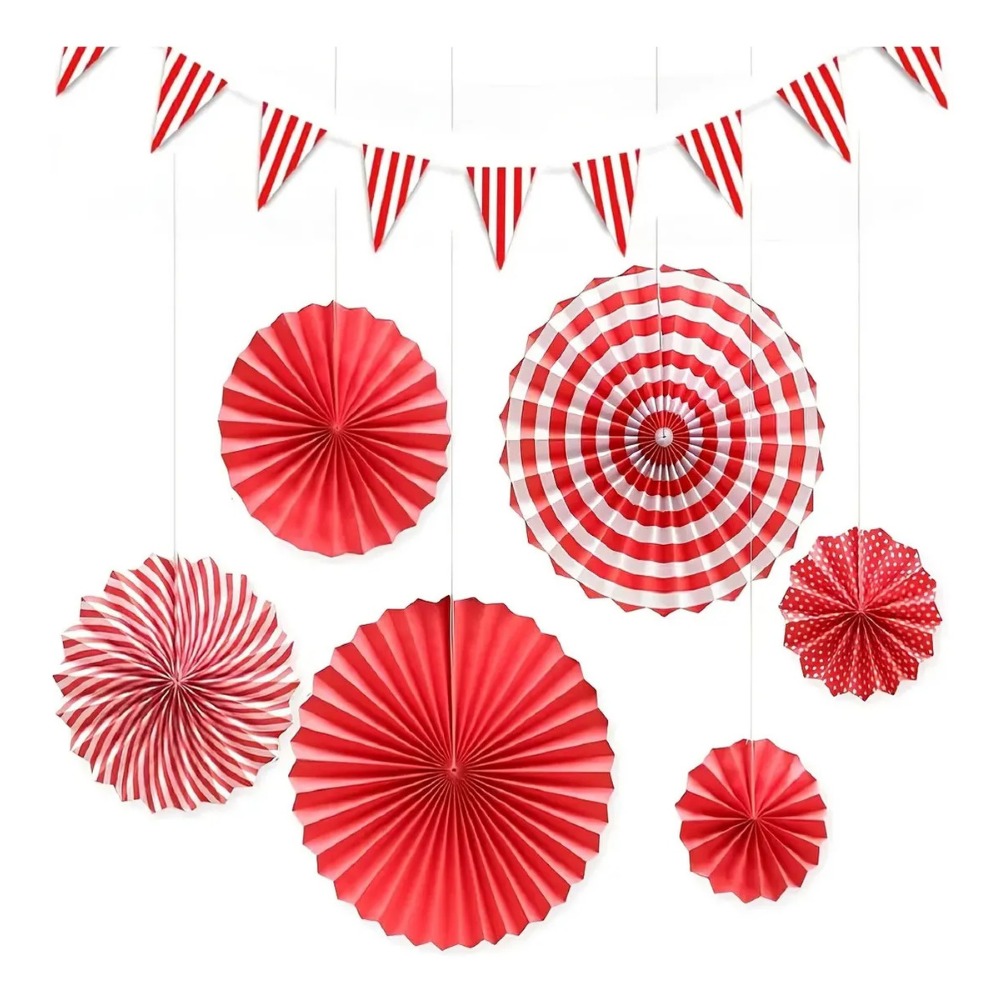 18 Buah Bendera Panji Bergaris - Wedding Supply Canada ulasan dan harga