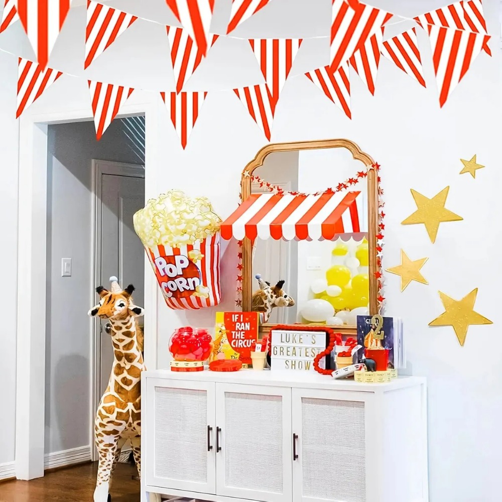 18 Buah Bendera Panji Bergaris - Wedding Supply Canada ulasan dan harga