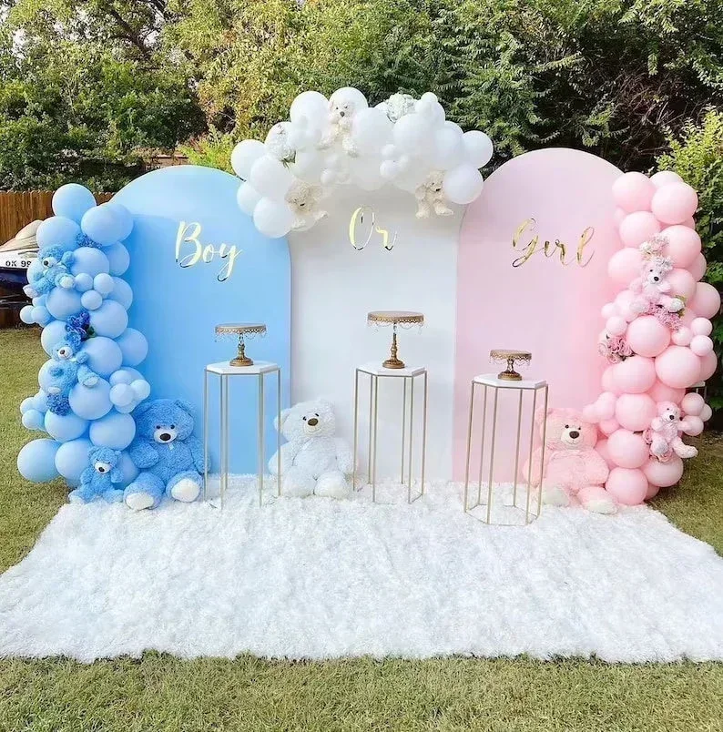 Dudukan LATAR BELAKANG Portabe - Wedding Balloon Arch ulasan dan harga