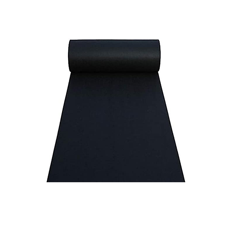 Karpet Hitam Anti-selip Karpet - Aisle Runner White ulasan dan harga